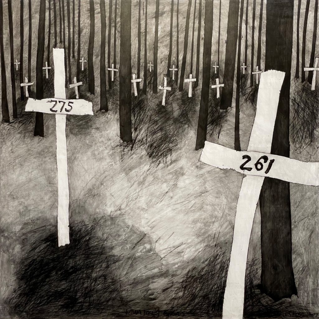 IZIUM FOREST GRAVES 42 x 42